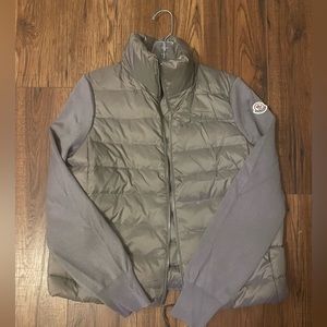 Moncler Womens tricot wool cardigan